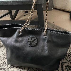 Tory hand bag leather